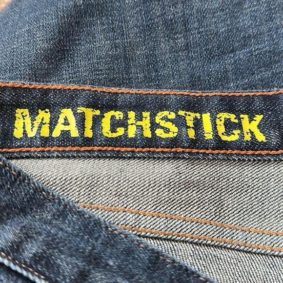 J. Crew Dark Wash Matchstick Denim Stretch Jeans Size 32S - Picture 7 of 8